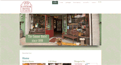 Desktop Screenshot of connorhotel.com