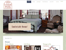 Tablet Screenshot of connorhotel.com